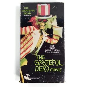 The Greatful Dead Movie Vintage Monterey Home Video 1987 Original VHS Tape